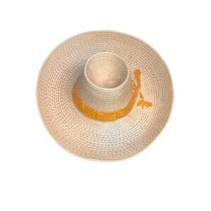 VTG 1986 Whittier Sombrero Hat Chip Dip And Salsa Bowl Made In The USA.